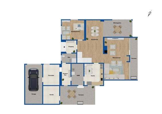 Grundriss Erdgeschoss