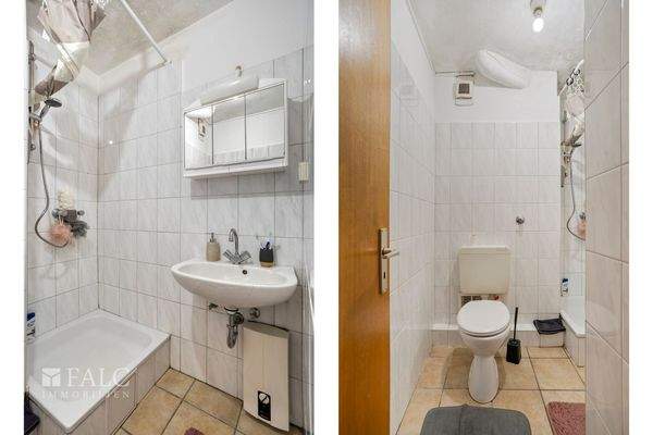 2 OG. rechts, Badezimmer