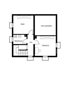 Grundriss Vorderhaus Keller