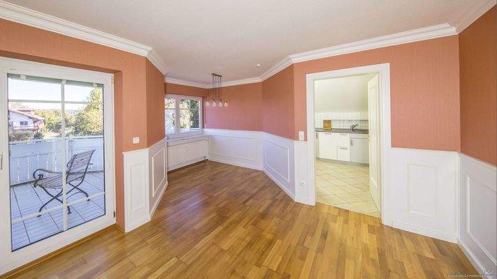 Zugang zur modernen Küche