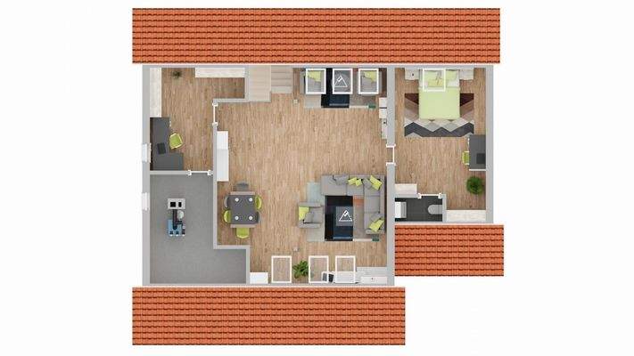 Grundriss Dachgeschoss - ähnlich