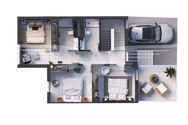 Grundriss Obergeschoss