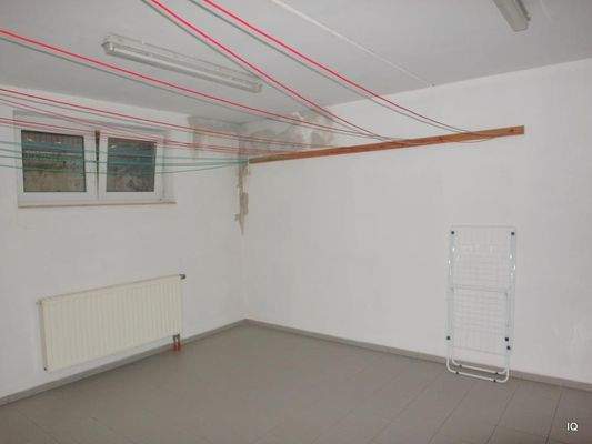 Trockenraum für Wäsche