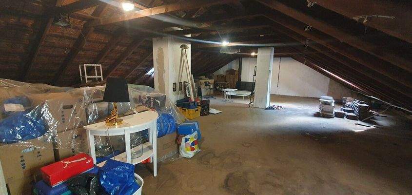 Ausbaufähiger Dachspeicher