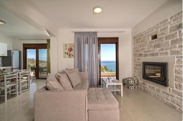 Kreta – Luxusvilla mit Meerblick in Triopetra