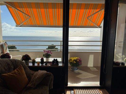 Freier Ausblick aus Meer