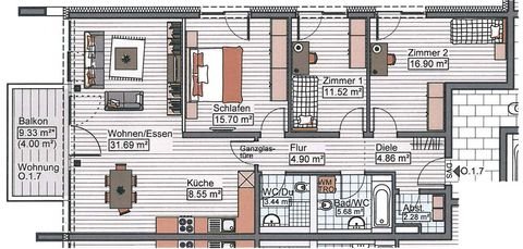 Neu-Ulm Wohnungen, Neu-Ulm Wohnung mieten