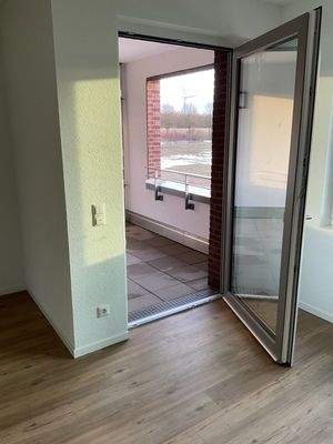 Balkonansicht nach Südosten zum Kronsberg