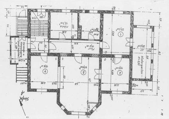 Grundriss  Büroetage 