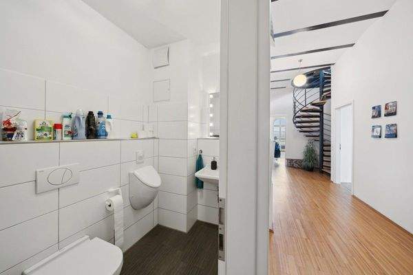 Gäste-WC untere Ebene