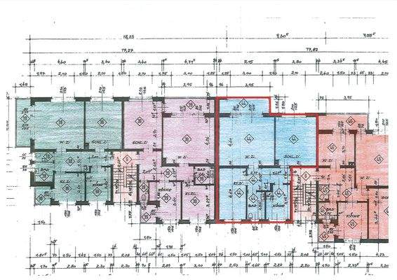 Grundriss Dachgeschosswohnung