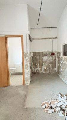 Teeküche u. Sanitär - in Renovierung