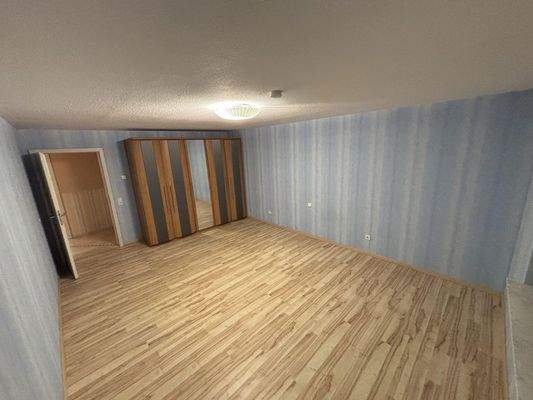 Schlafzimmer Gartenblick