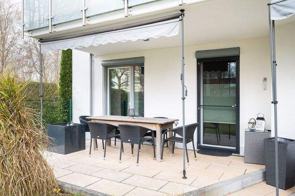 Sonnenverwöhnte Terrasse