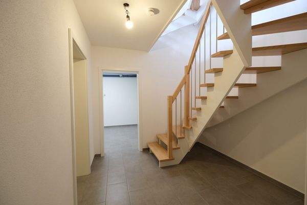 Der Flur im Kellergeschoss