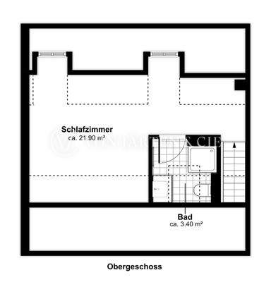 Grundriss Dachgeschoss Einheit 2