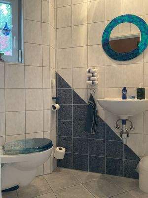 Gäste-WC im Erdgeschoss