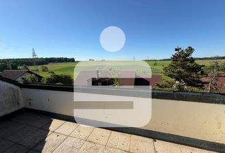 Ausblick Balkon