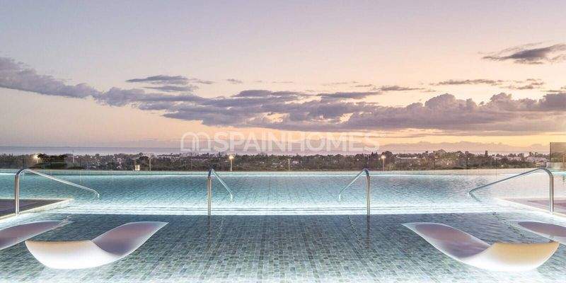 Sea-View Apartments in a Complex with Pool in Benahavís