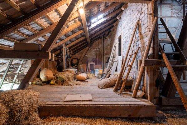 Scheune, Heuboden 