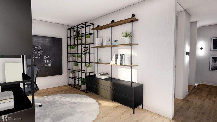 Home-Office Erdgeschoss