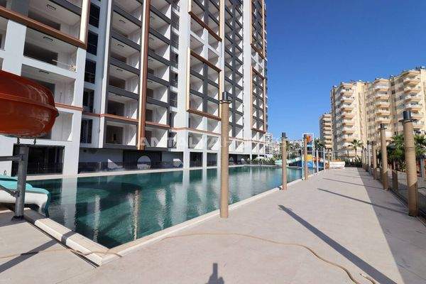 Properties For Sale in a Complex with Aquapark in Mersin
