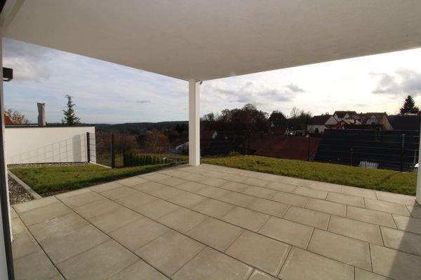 Überdachte Terrasse