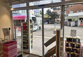 Eingang Schiebetürsystem