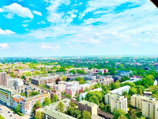 Blick über Hamburg