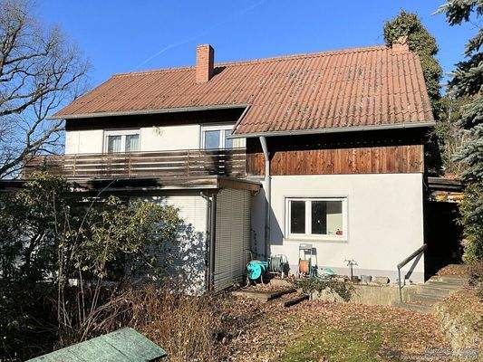 Haus mit Wintergarten