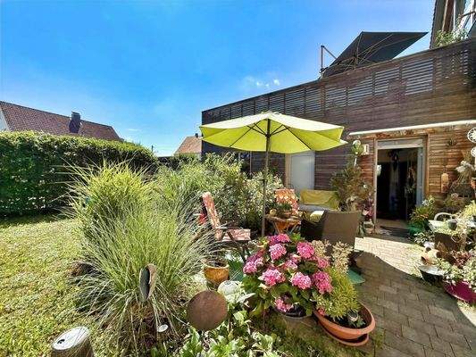 Sonnige Südterrasse