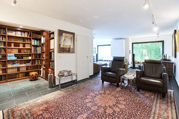 Wohnbereich, Bibliothek UG