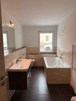 Badezimmer im Erdgeschoss