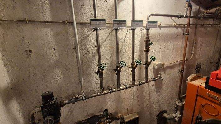 Wasseranschlüsse erneuert