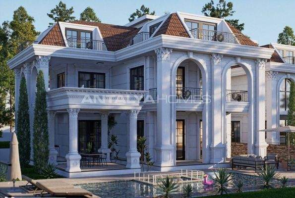 Detached Sea-View Villas with Pools in Alanya Antalya