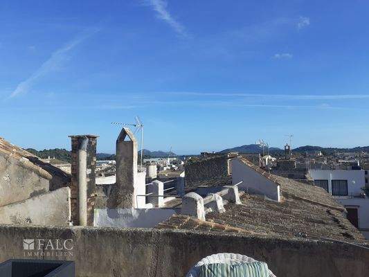 Blick von Dachterrasse