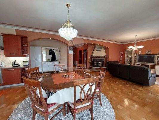 Der attraktive Essbereich