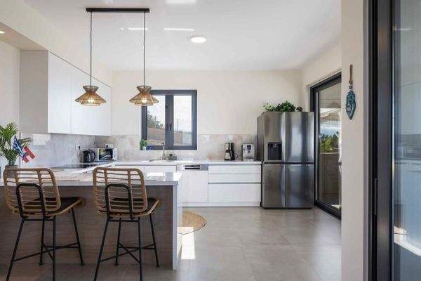 Kreta, Gallos: Luxuriöse Neubauvilla mit Meerblick zu verkaufen