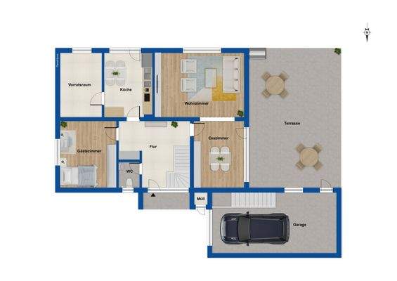 Grundriss Erdgeschoss