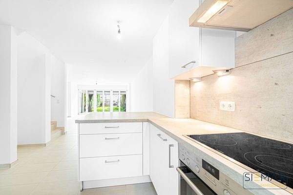 Blick auf den Zugang zur Terrasse 