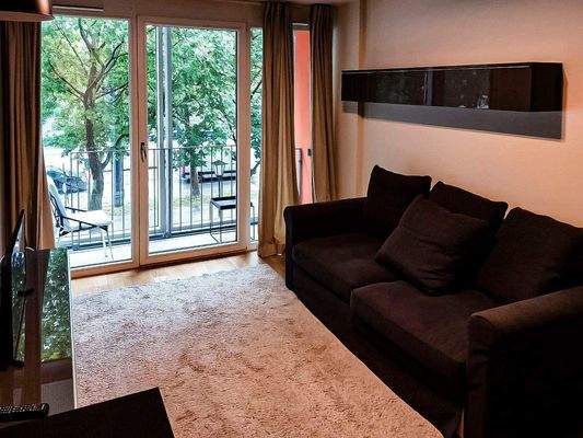 Blick Richtung Loggia