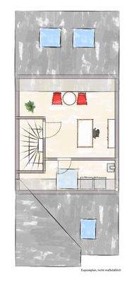 Exposeplan Spitzboden