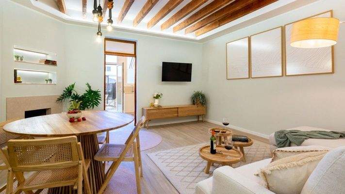 Moderne Wohnung mit Terrasse zur Miete im Zentrum von Palma de Mallorca