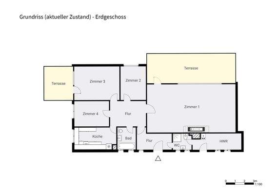 Grundriss - aktueller Zustand