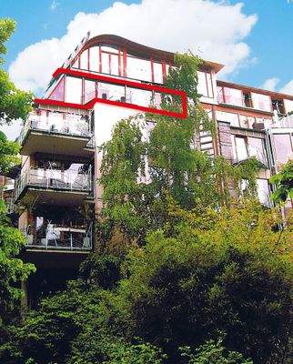 Blick auf die Wohnung