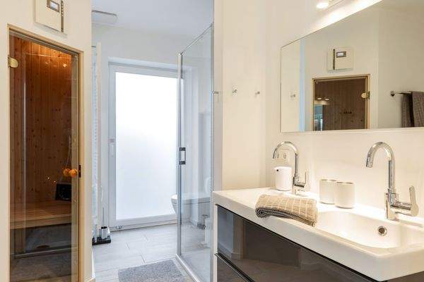 Wellnessbad mit Sauna