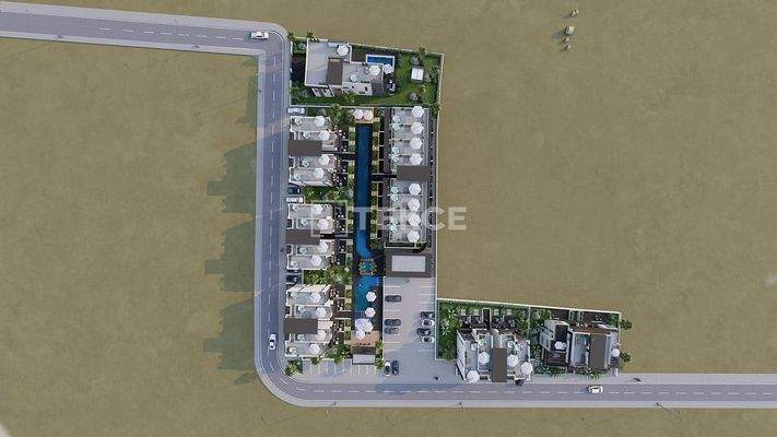 Apartments in Yeniboğaziçi Close to Sandy Beaches