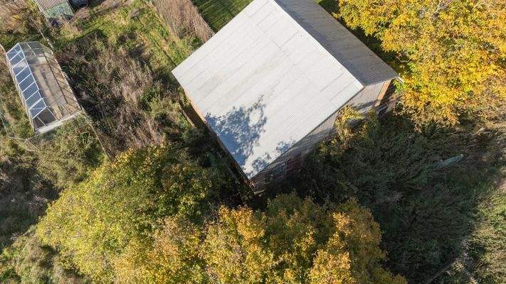 Drohnenansicht Nebengebäude