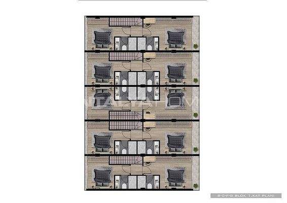 Spacious and Luxury Apartments in Tranquil Region in Konakli