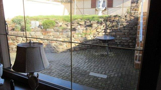 Blick zur Terrasse